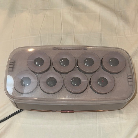 Electric Hair Rollers Set - Gray - Picture 1 of 3